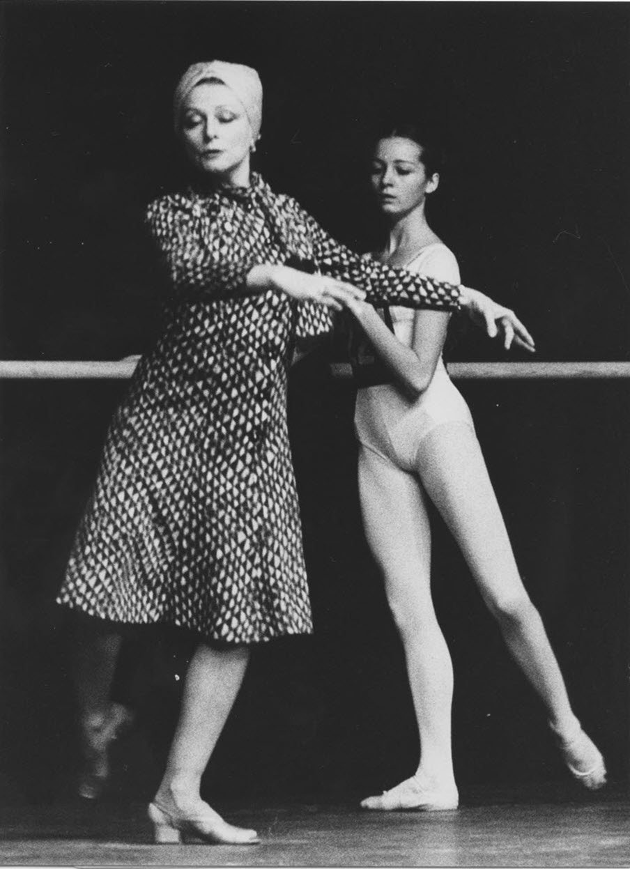 Unterricht mit Yvette Chauviré 1975
